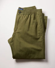 Cotton-Linen Drawstring Pant