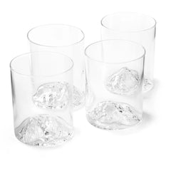 American Mountains - Set of 4 Whiskey Glasses