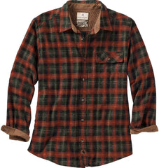 Legendary Whitetails Mens Flannel Long Sleeve Button Down 100% Cotton Shirt