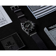 Stainless Steel Navigator With Date Field Watch