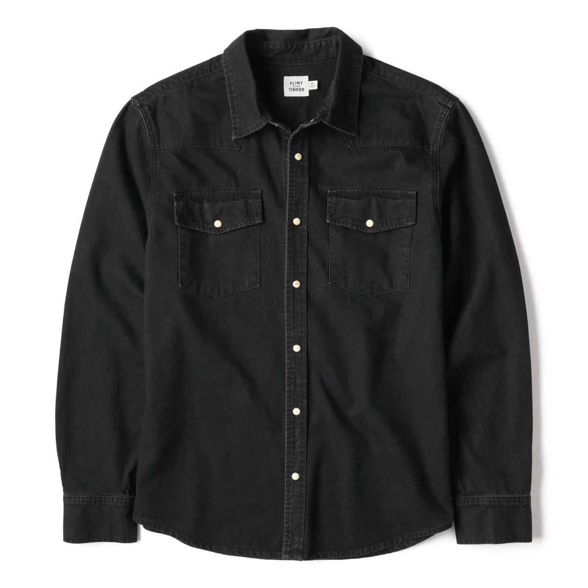 Bone Button Western Shirt