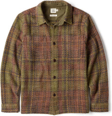 Huckberry Flint and Tinder Cabin Flannel, Mens Button Up Flannel Shirt Jacket