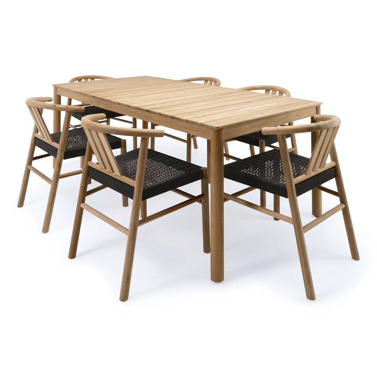 The Outdoor Dining Set - 6 Chairs