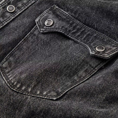 Modern Western Denim Shirt