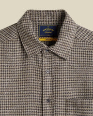 Abstract Pie Poule Flannel Shirt