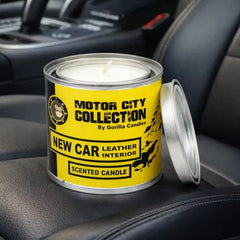 New Car Leather Interior Scented Candle