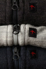 Wool Cotton Quarter Zip