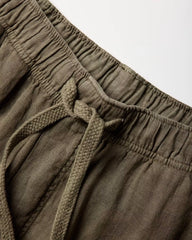 Linen Drawstring Pant