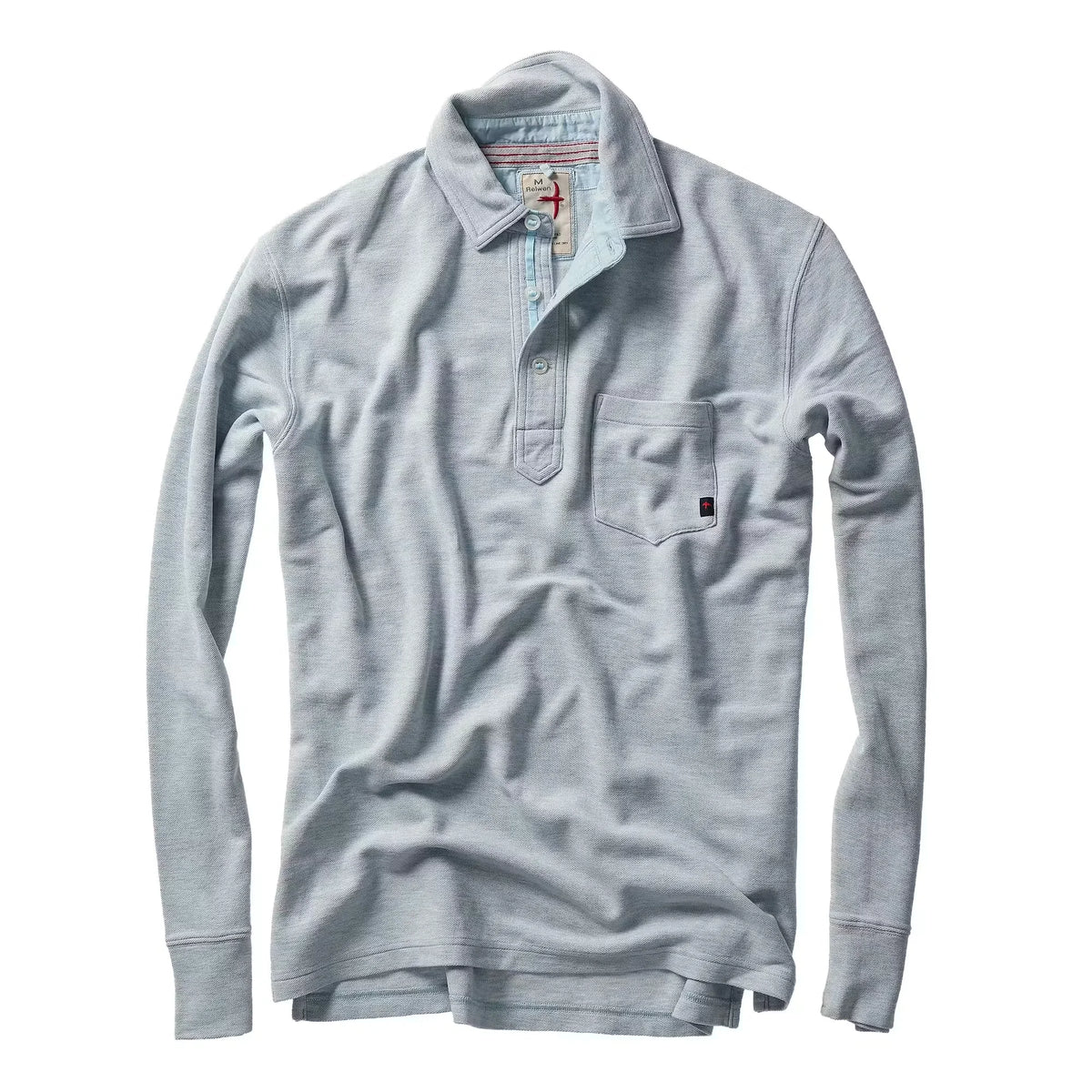 Long Sleeve Vintage Pique Polo