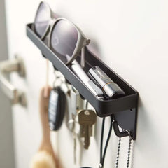Smart Magnetic Key Rack with Tray
