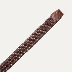 Leather & Braided Waxed Cord Belt