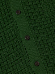 Charlie Merino Textured Cardigan