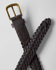 Braided Leather Belt