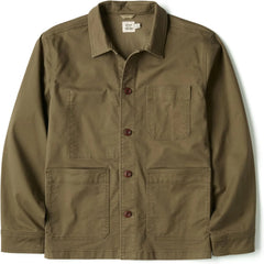 Huckberry Flint and Tinder Classic Chore Coat, Mens Lightweight Cotton Jacket