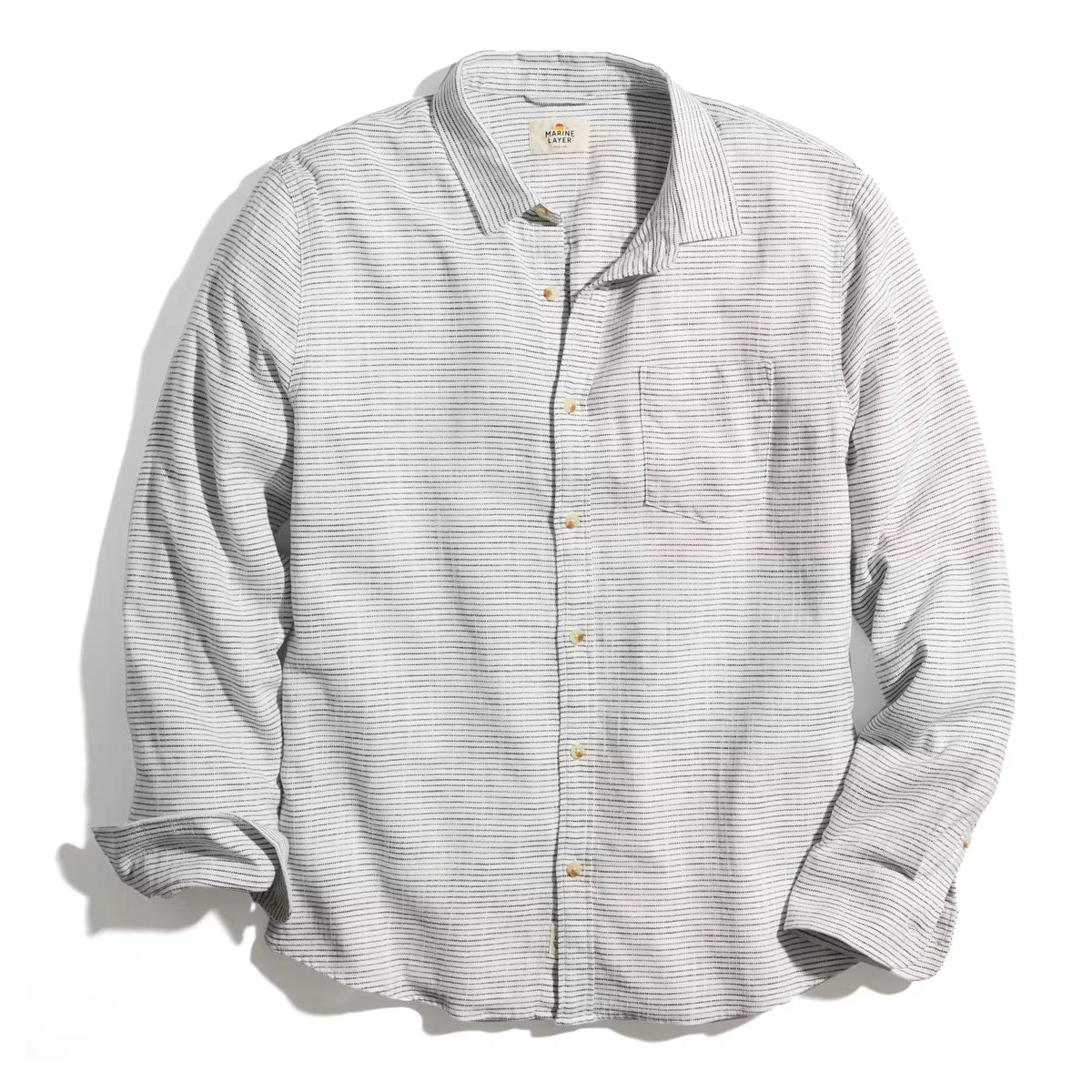 Classic Stretch Selvage Long Sleeve Shirt