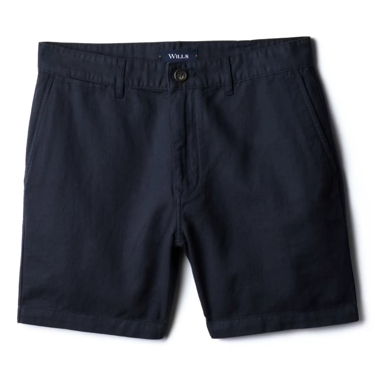 Cotton-Linen Chino Short - 7"