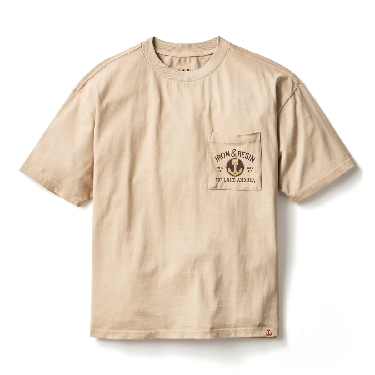 Washed Garment Dye Graphic T-Shirt