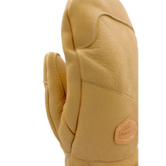 Caribou Wool Lined Leather Mitt