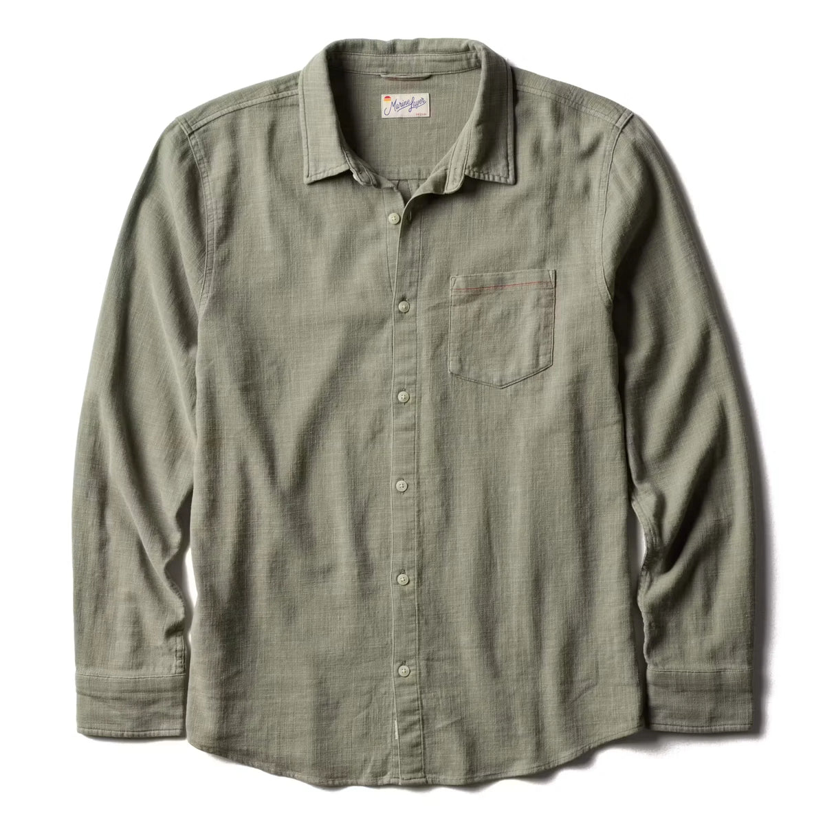 Classic Stretch Selvage Long Sleeve Shirt
