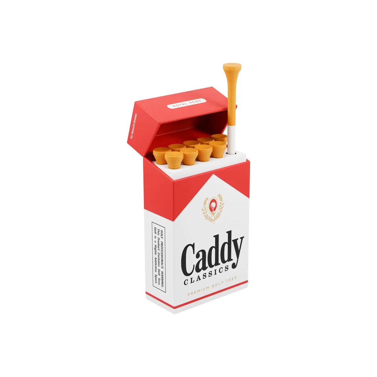 Royal Red Golf Tee Holder