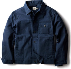 Huckberry Flint and Tinder Dry Wax Trucker Jacket, Unlined Mens Lightweight Cotton Jacket