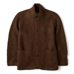 Boiled Wool Chore Blazer