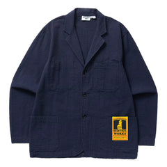 Seersucker Sever Suit Jacket