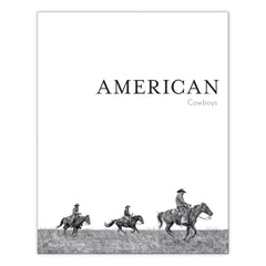 American Cowboys - Coffee Table Book