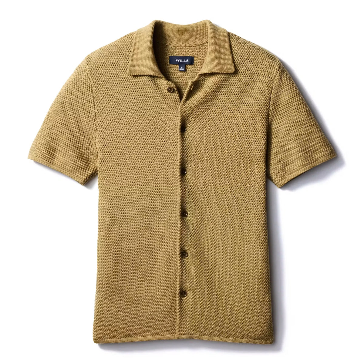Short Sleeve Crochet Shirt