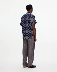Camp Collar Crochet Shirt