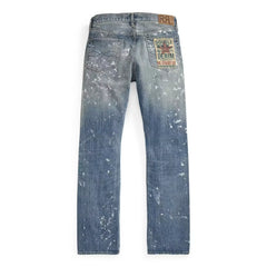 Straight Fit Selvedge Denim Jeans