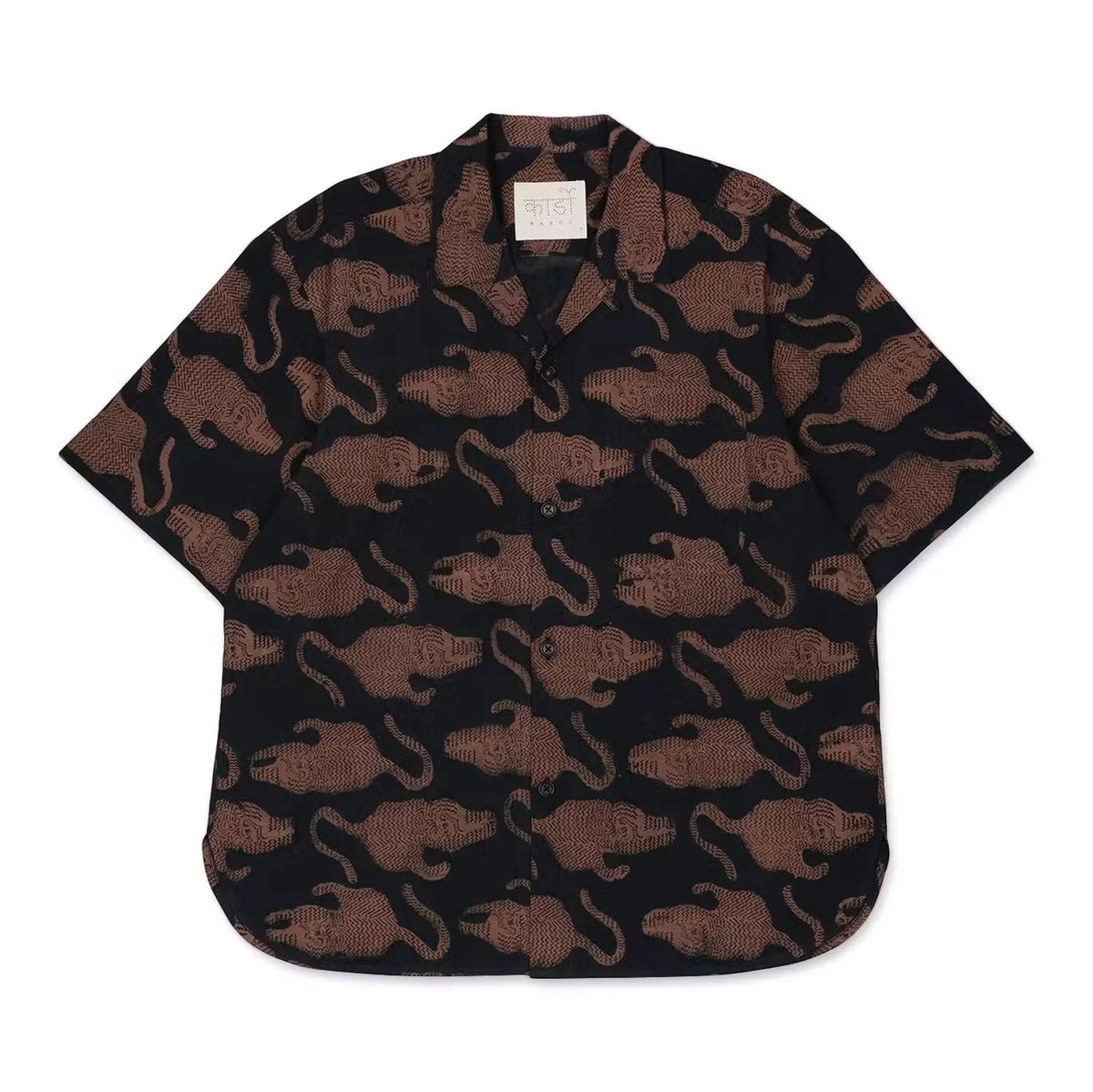 Ronen Camp Collar Short Sleeve Shirt