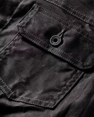 Flannel-Lined Waxed Trucker Jacket - Tall