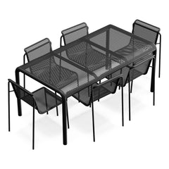 Perf Dining Set (Table + 6 Chairs)