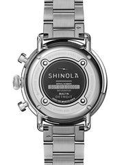 Canfield 2 Eye Chrono 43mm, Silver Bracelet