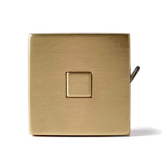 Brass Measuring Tape - Engraved Bison