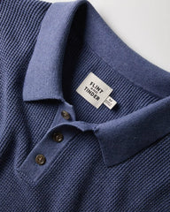 Cotton-Linen Sweater Polo