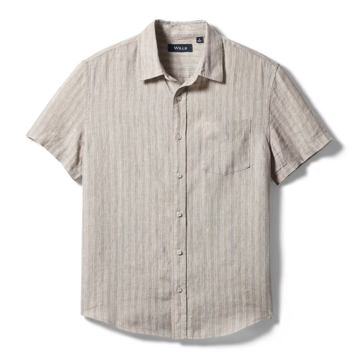 Short Sleeve Isles Linen Shirt