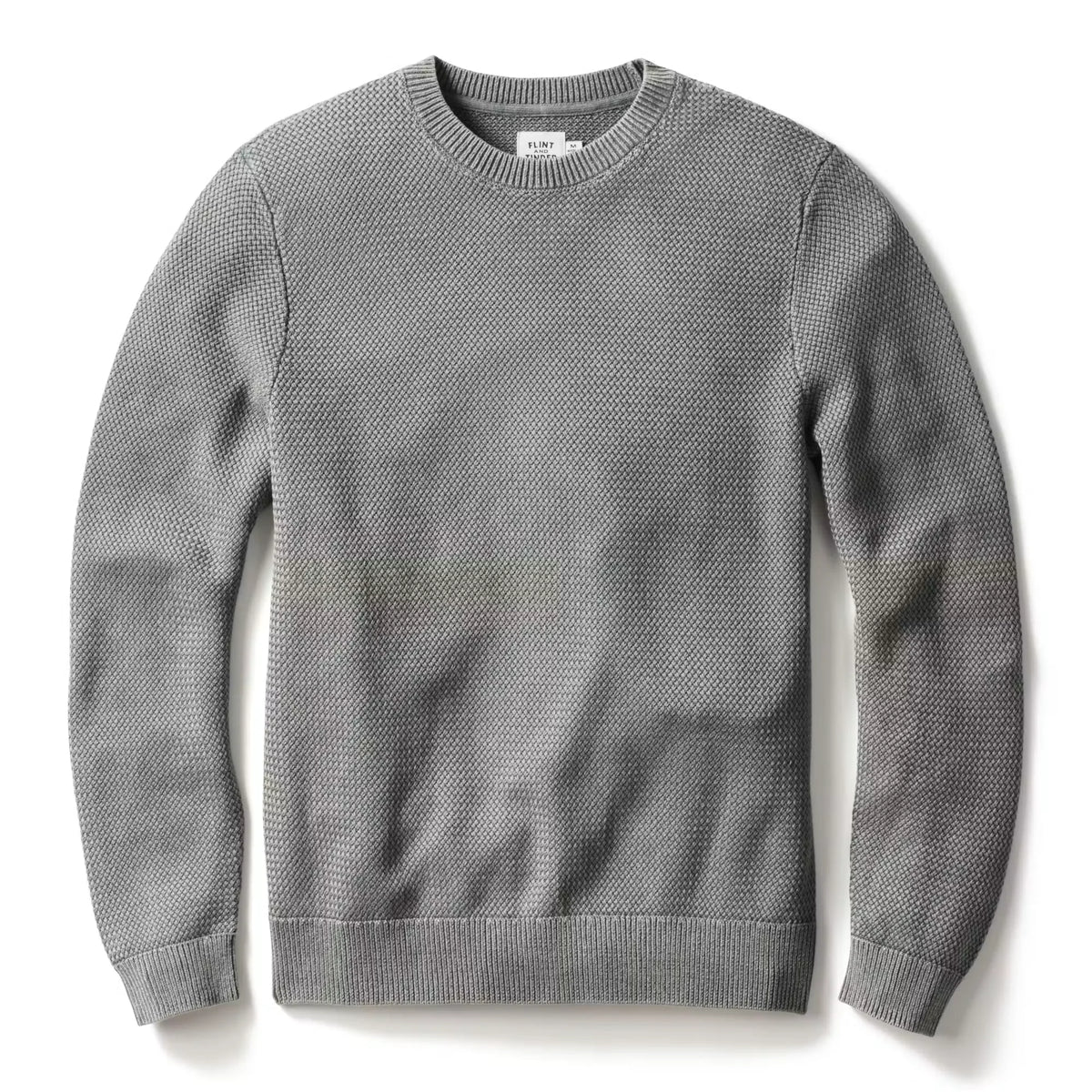 Washed Cotton Crewneck