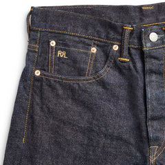 Relaxed Straight Fit Selvedge Denim Jeans