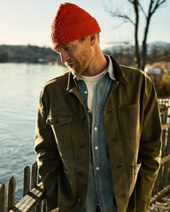 Wool Cable Knit Beanie