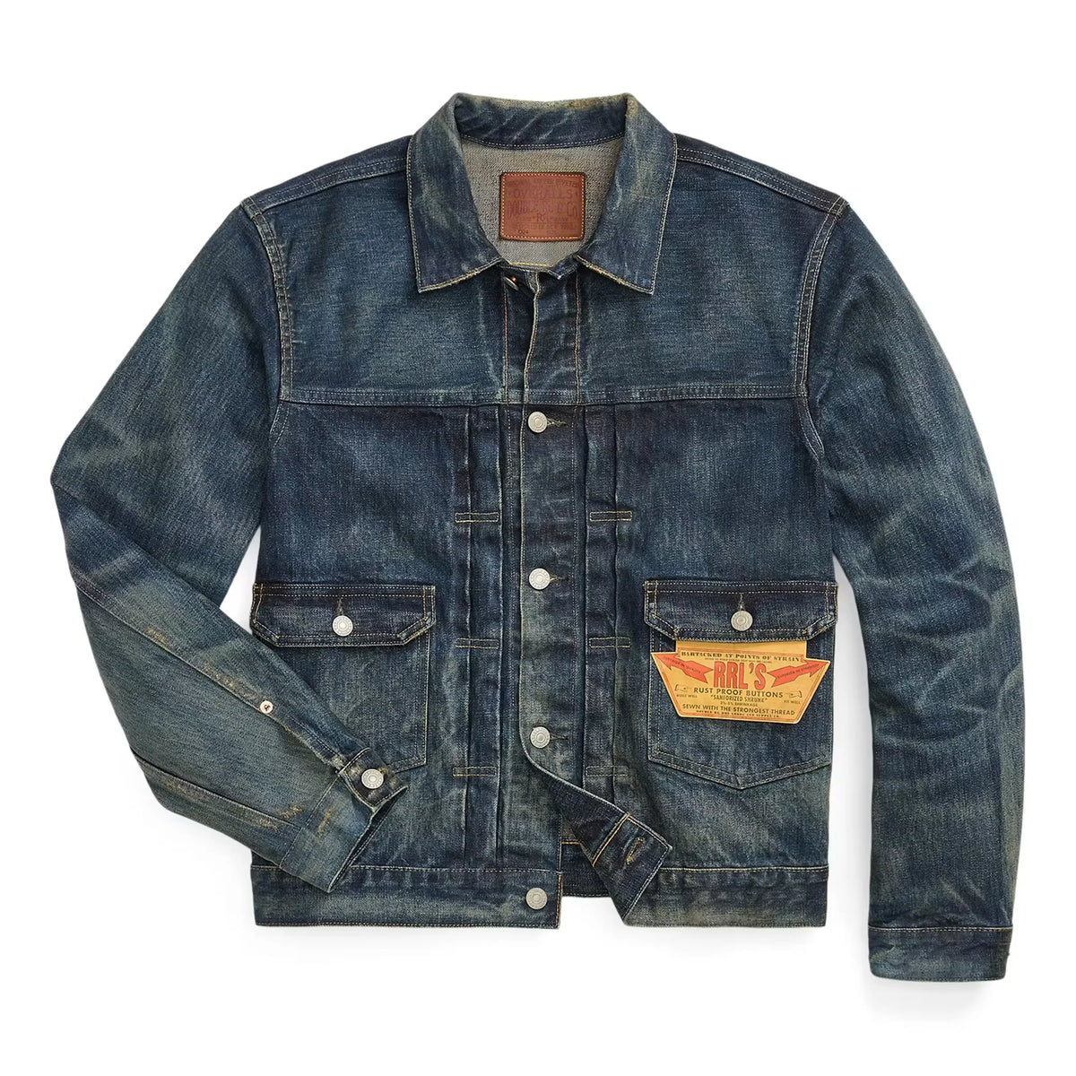 Type 2 Roughout Denim Trucker Jacket