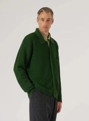 Charlie Merino Textured Cardigan