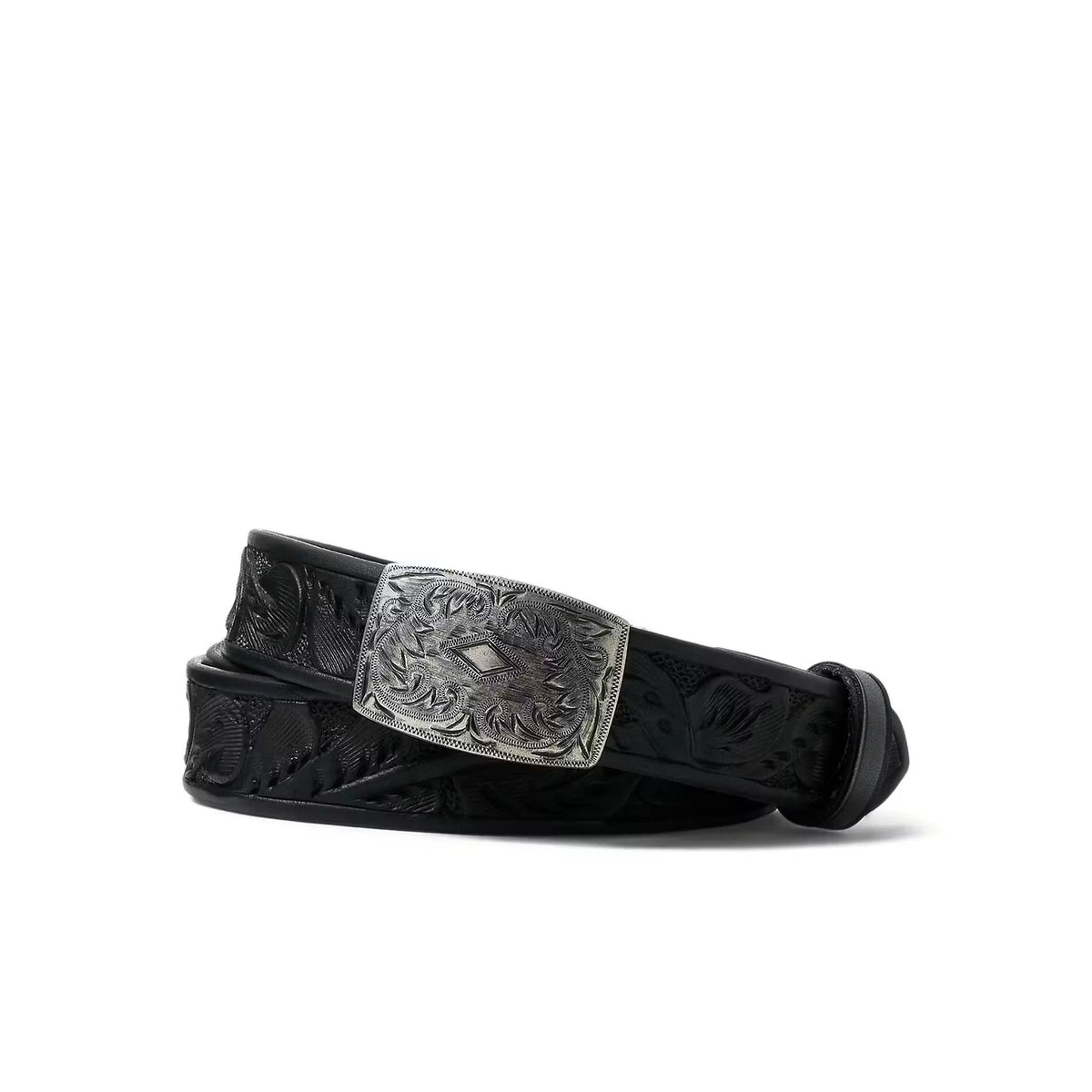 Coleman Tooled Leather Belt