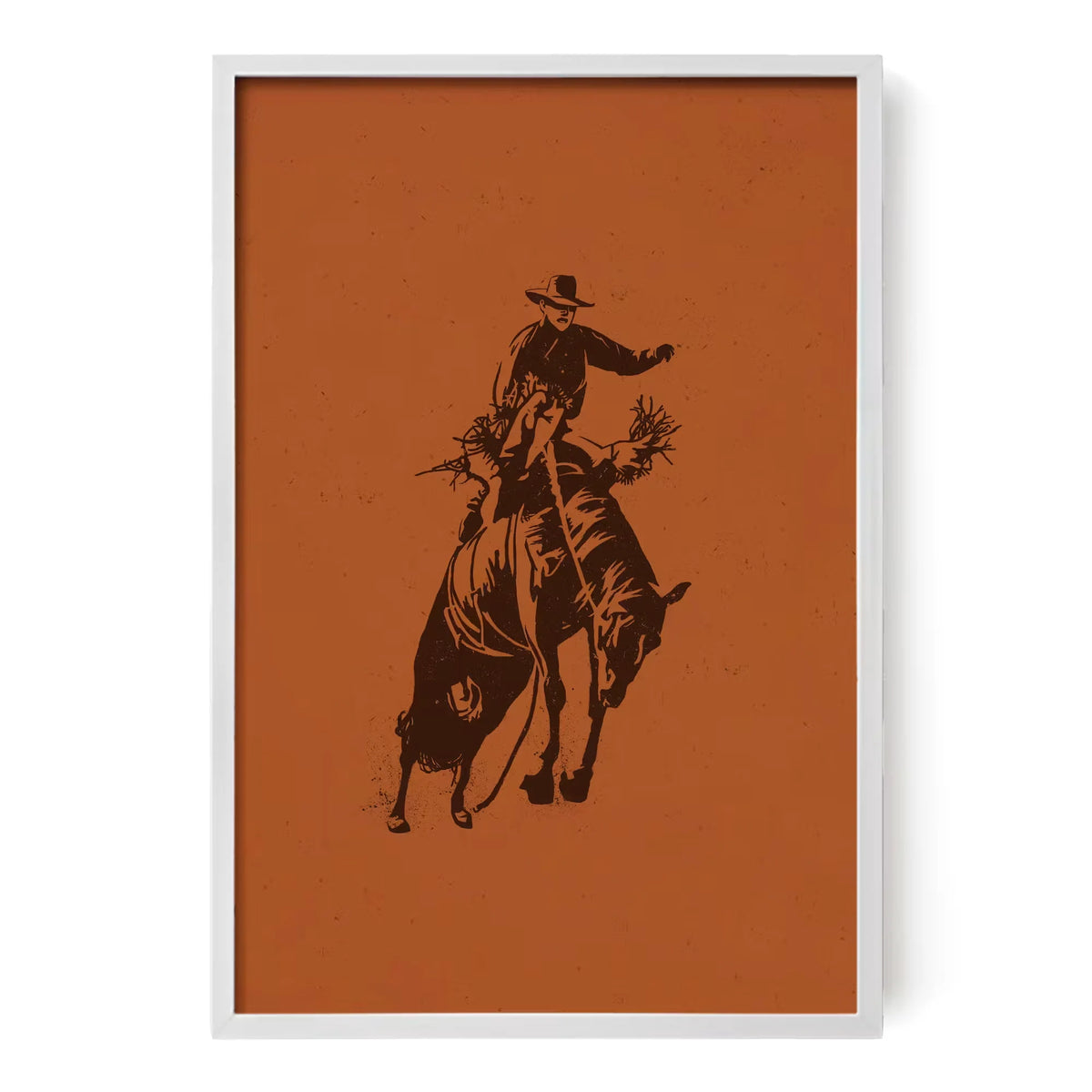 Bronc Rider #1 Print