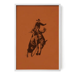 Bronc Rider #1 Print