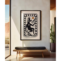 Coyote and Snake Print by Perro y Arena