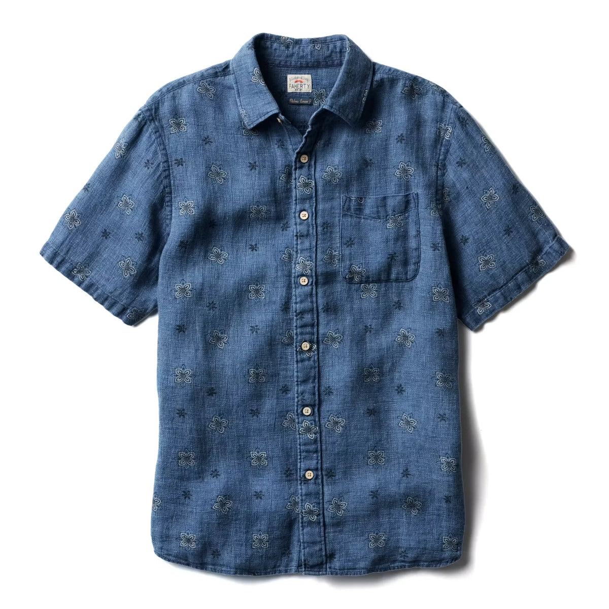 Palma Linen Short Sleeve Shirt