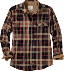 Legendary Whitetails Mens Flannel Long Sleeve Button Down 100% Cotton Shirt
