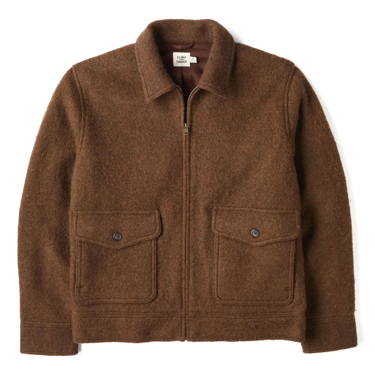 Boiled Wool Station Jacket